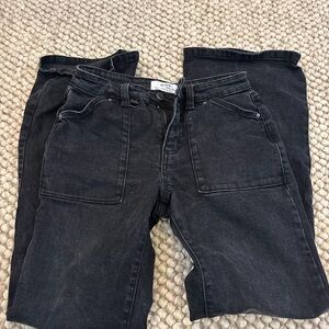 Dark Wash Denim Pants